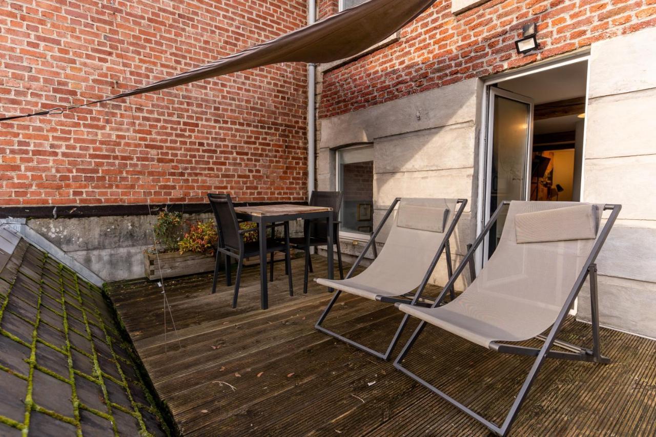 Ardenne Bnb Gite Urbain Avec Terrasse Marche-en-Famenne Buitenkant foto